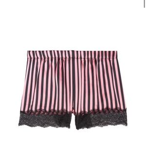 Victoria’s Secret Lace Trim Satin Short